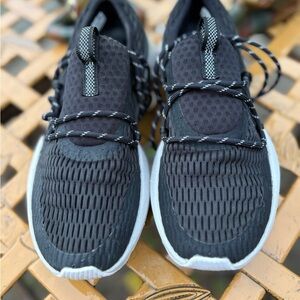 Sorel Black Mesh Athletic Shoes